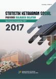 Statistik  Ketahanan Sosial Sulawesi Selatan 2017