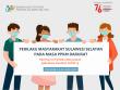 Perilaku Masyarakat Sulawesi Selatan Pada Masa PPKM Darurat, Hasil Survei Perilaku Masyarakat pada Masa Pandemi Covid-19, Periode 13-20 Juli 2021